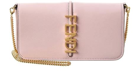 fendi wallet on chain baguette review|fendi pink wallet on chain.